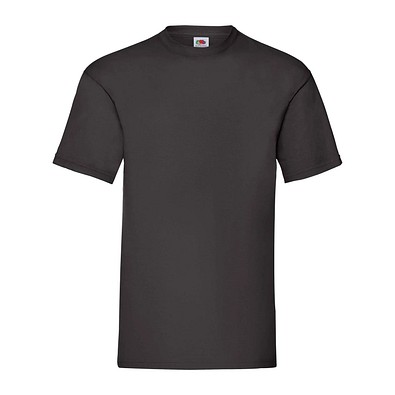 FRUIT OF THE LOOM® Unisex T-Shirt Valueweight T, schwarz, L
