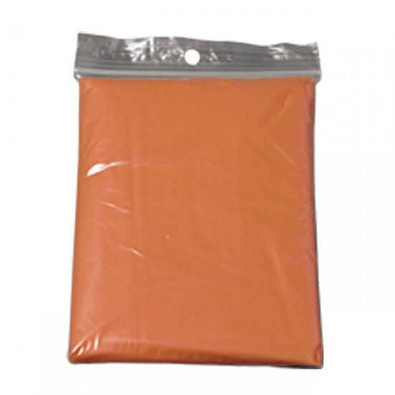 Regen-Poncho, orange