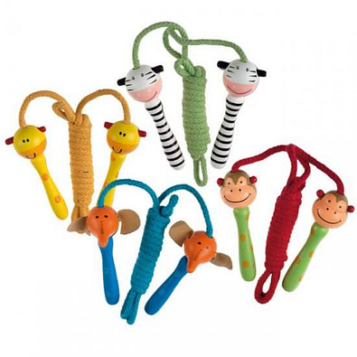 Springseile Animal, farblich sortiert