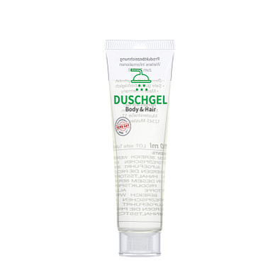 20 ml Tube. kristallklar - Duschgel "Body & Hair" - RealityPrint 20 ml Tube. kristallklar - Duschgel "Body & Hair" - RealityPrint