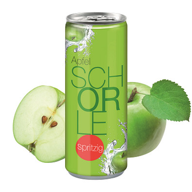 250 ml Apfelschorle "Spritzig" - Fullbody 250 ml Apfelschorle "Spritzig" - Fullbody