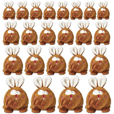 Sparset Displayreiniger Schmoozies 60-tlg., braun, inkl. Druck