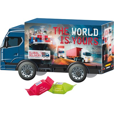3D-Präsent LKW, Ritter SPORT Schokowürfel, inkl. Druck