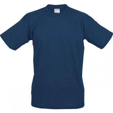 B&C Collection Unisex T-Shirt, dunkelblau, L