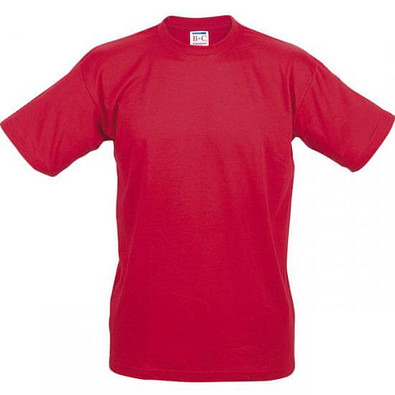 B&C Collection Unisex T-Shirt, rot, S