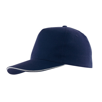 5-Panel-Sandwich-Cap WALK,dunkelblau