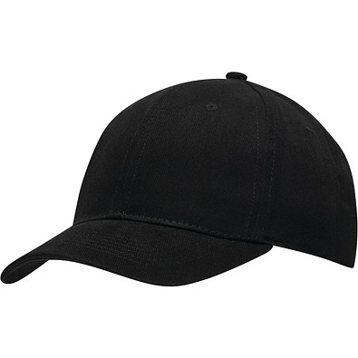 6-Panel-Baseball-Cap COTTURE,schwarz