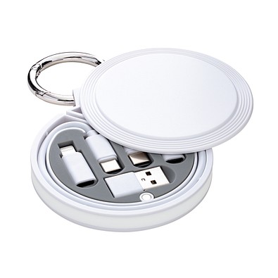 6-in-1 Ladekabel REEVES-myCONVERTICS, weiß