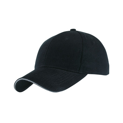 6-Panel-Sandwich-Cap LIBERTY,schwarz