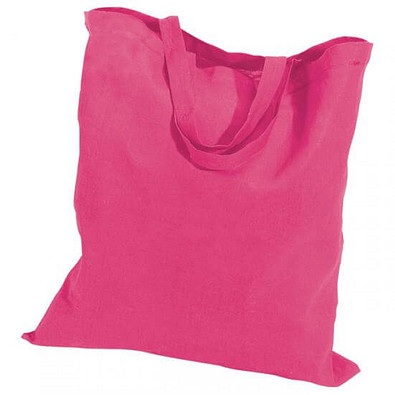 Joytex® Baumwolltasche, kurze Henkel, pink Joytex® Baumwolltasche, kurze Henkel, pink