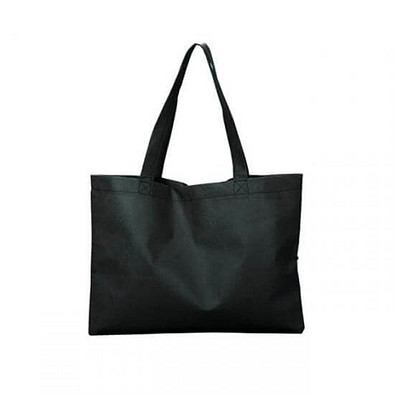 Joytex® Maxi-Vliestasche Textile mit langen Henkeln, schwarz