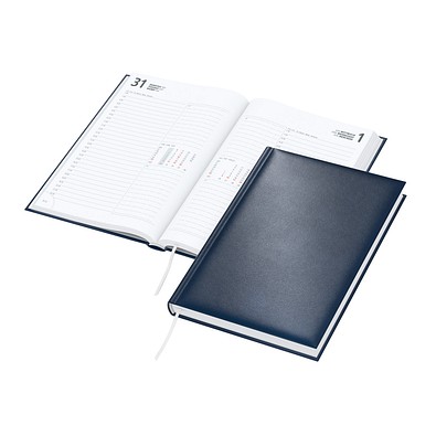 Geiger-Notes Chef-Buchkalender Image 2026, blau