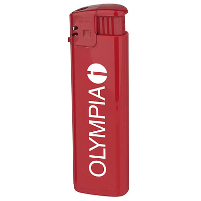 Piezo-Feuerzeug Prestige, rot Piezo-Feuerzeug Prestige, rot