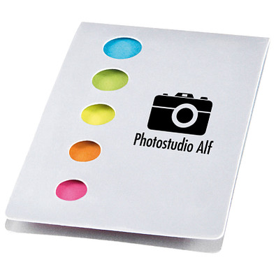 Haftnotiz-Set Neon, weiß