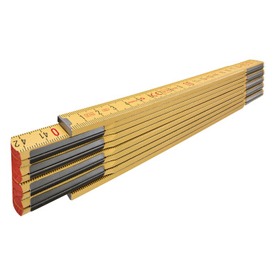 STABILA® Handwerkermaßstab, Serie 600, gelb