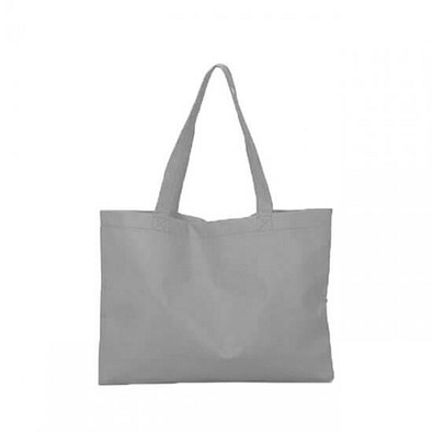 Joytex® Maxi-Vliestasche Textile mit langen Henkeln, hellgrau