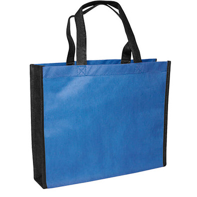 Joytex® Vliestasche Bergen, hellblau/schwarz