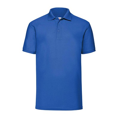 FRUIT OF THE LOOM® Unisex Poloshirt Pique, royalblau, XL