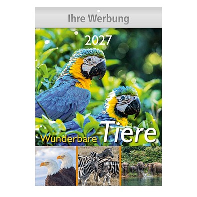Bildkalender Wunderbare Tiere 2026