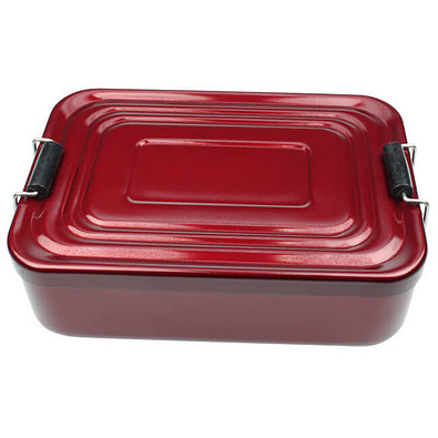 Vesper-Dose, rot/metallic Vesper-Dose, rot/metallic
