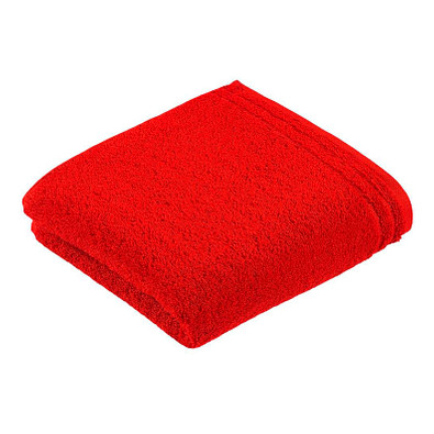 Original VOSSEN Handtuch Calypso Bettmer.de Werbeartikel purpur Feeling - Erfolgreiche rot 