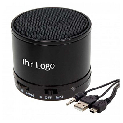 Bluetooth-/MP3-Lautsprecher Soundbox, schwarz Bluetooth-/MP3-Lautsprecher Soundbox, schwarz