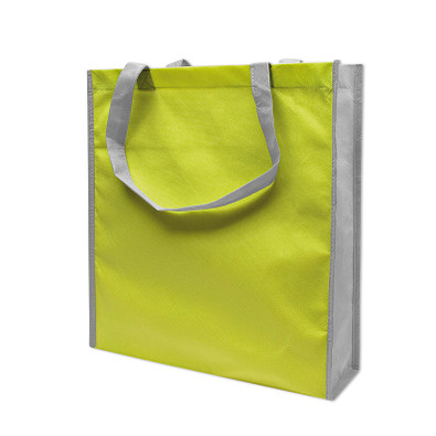 Joytex® Vliestasche Lisboa, hellgrün/hellgrau