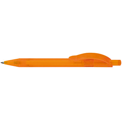 PENKO® Druckkugelschreiber Rügen, orange/transparent PENKO® Druckkugelschreiber Rügen, orange/transparent