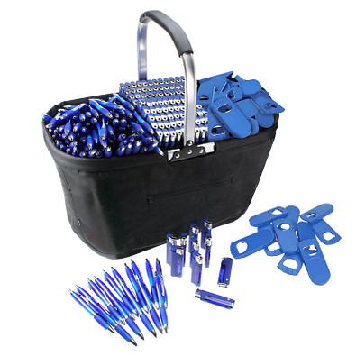 Werbe-Sparset, 301-tlg., inkl. Druck, blau