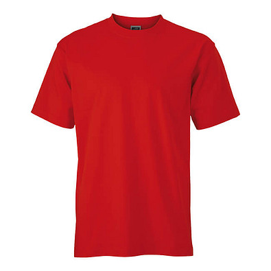 JAMES & NICHOLSON Herren T-Shirt, rot, XXL