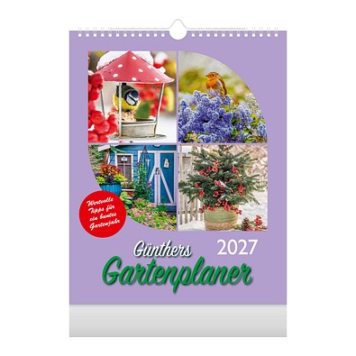 Bildkalender Günthers Gartenplaner 2026