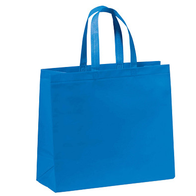 Shopping-Bag City, hellblau