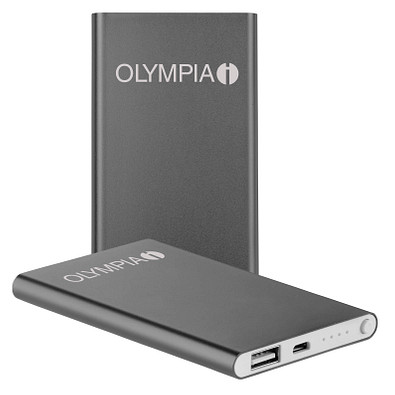 Powerbank Energy, 4.000 mAh, titan