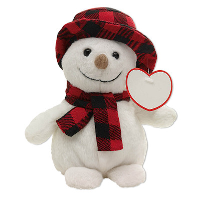 Plüschfigur Christmas, Schneemann
