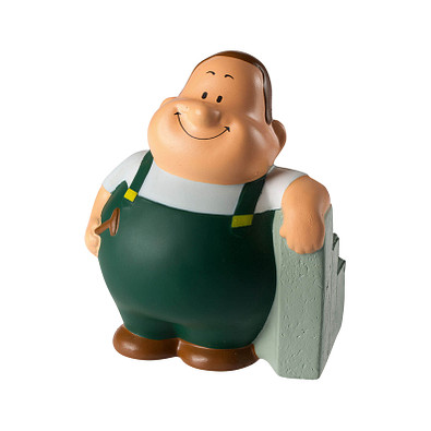 Herr Bert® Anti-Stress-Figuren Landschaftsgärtner Bert, grün Herr Bert® Anti-Stress-Figuren Landschaftsgärtner Bert, grün