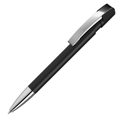 uma® Druckkugelschreiber SkyGum, blaue Mine, schwarz uma® Druckkugelschreiber SkyGum, blaue Mine, schwarz