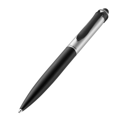 Pelikan Touch-Kugelschreiber Stola II, schwarze Mine, schwarz/silber Pelikan Touch-Kugelschreiber Stola II, schwarze Mine, schwarz/silber