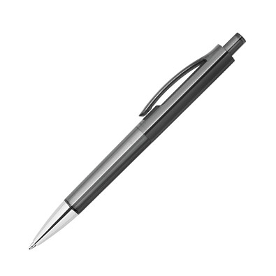 Kugelschreiber Jamaika, Grau-Transparent Kugelschreiber Jamaika, Grau-Transparent