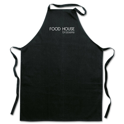 Küchenschürze Kitap, Schwarz