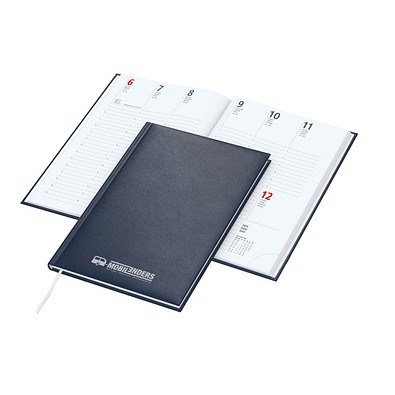 Geiger-Notes Wochentimer Prestige Balacron 2026, dunkelblau