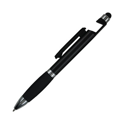 Kugelschreiber 4in1 Santiago, blaue Mine, schwarz