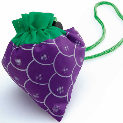 Faltbare Einkaufstasche FruitBag, Traube