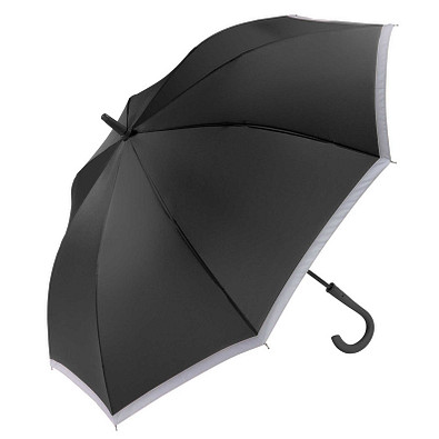 Reflektor-Stockschirm Safety, schwarz