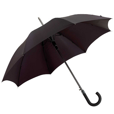 Automatik-Stockschirm Honey, Schwarz