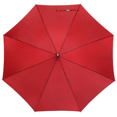 Automatik Windproof Taschenschirm mit farbigem Griff, Dunkelrot Automatik Windproof Taschenschirm mit farbigem Griff, Dunkelrot