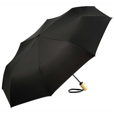 FARE® Mini-Taschenschirm ÖkoBrella, schwarz