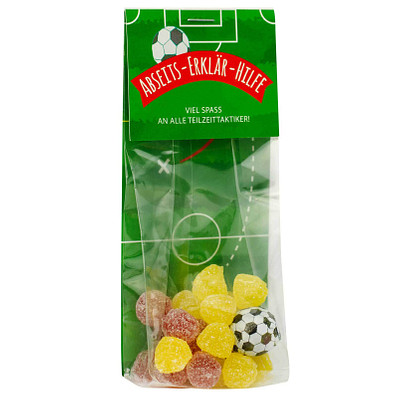 Naschbeutel Abseits-Erklär-Hilfe, inkl. 4-c Druck