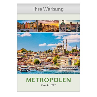 Bildkalender Metropolen 2026 (ehemals Europa)