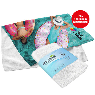 POLYCLEAN Handtuch ActiveTowel Relax, 100 x 50 cm, weiß POLYCLEAN Handtuch ActiveTowel Relax, 100 x 50 cm, weiß