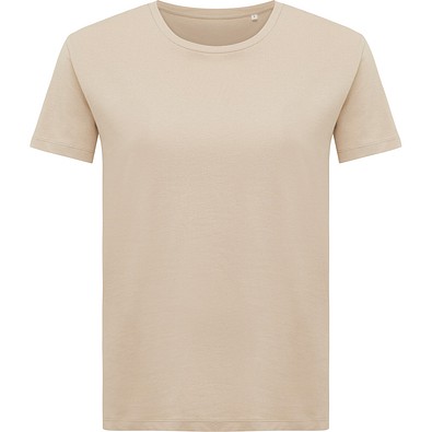 Iqoniq Yala Damen T-Shirt aus recycelter Baumwolle, desert, M